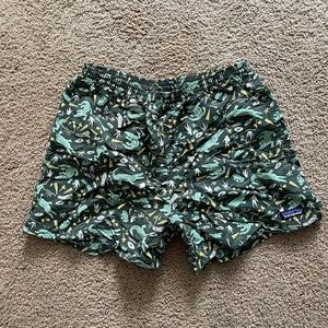 Patagonia Baggies 5” Shorts - Alligators and Bullfrogs Print